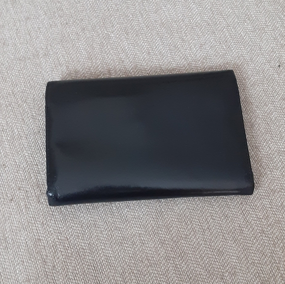 Salvatore Ferragamo Black Leather Wallet